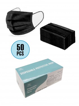 Disposable 3-Ply Protective Mask (50 pcs)